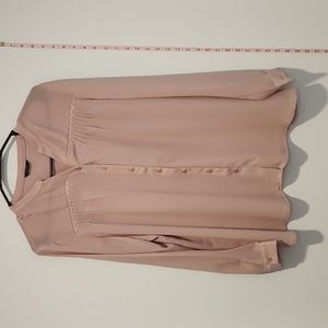 Baby Pink Blouse Top